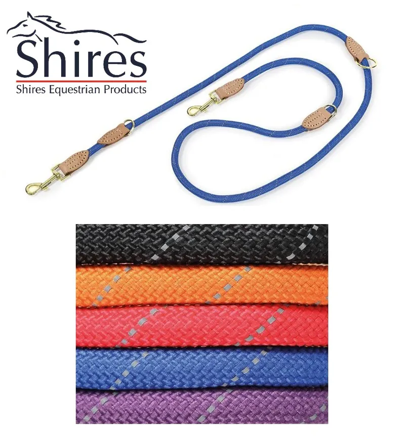 Shires Digby and Fox Reflective Training Lead Teal